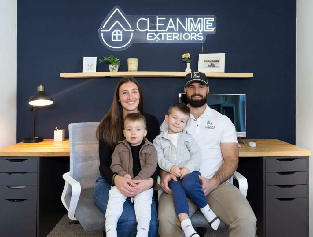 Family photo of CleanMe Exteriors 